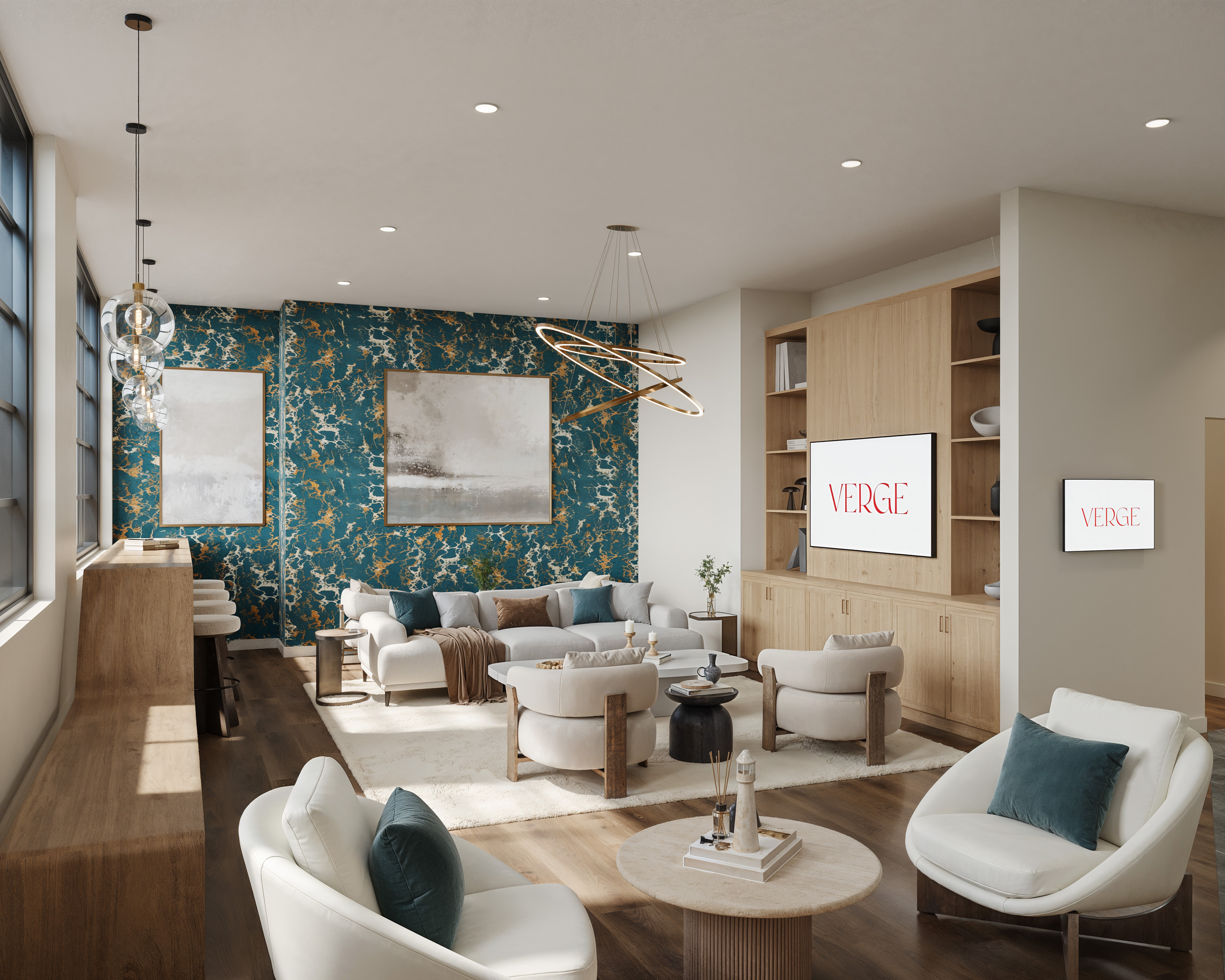 View 2 Residential Lobby Lounge D02