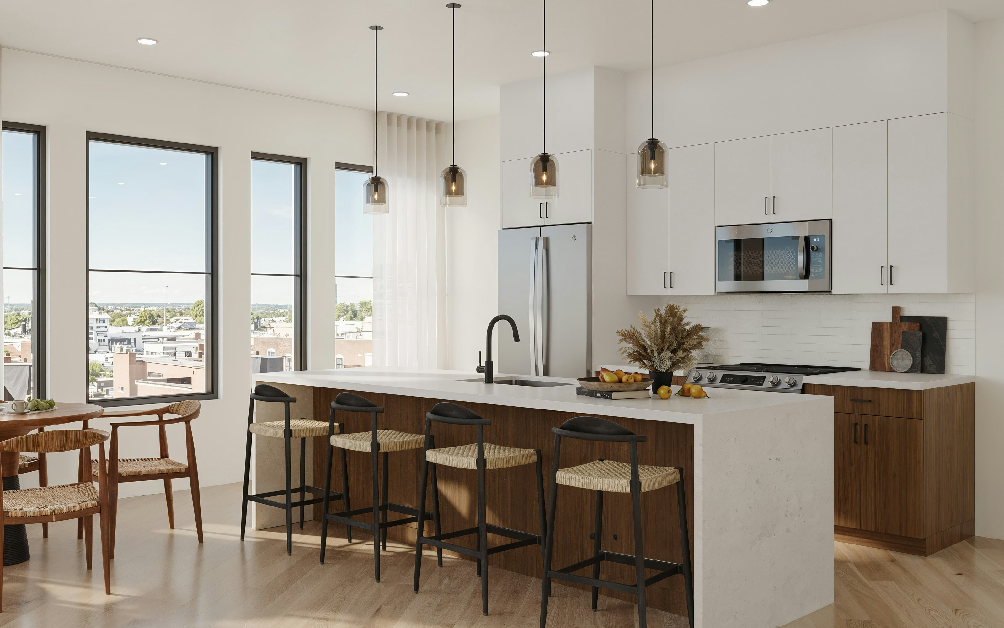 View 7 1 Bedroom Unit Kitchen D02